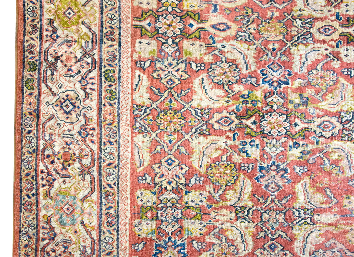 Late 19th Century Persian Mahal Sultanabad Rug