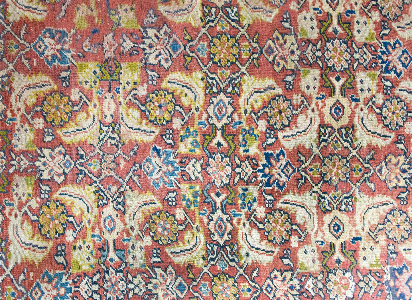 Late 19th Century Persian Mahal Sultanabad Rug