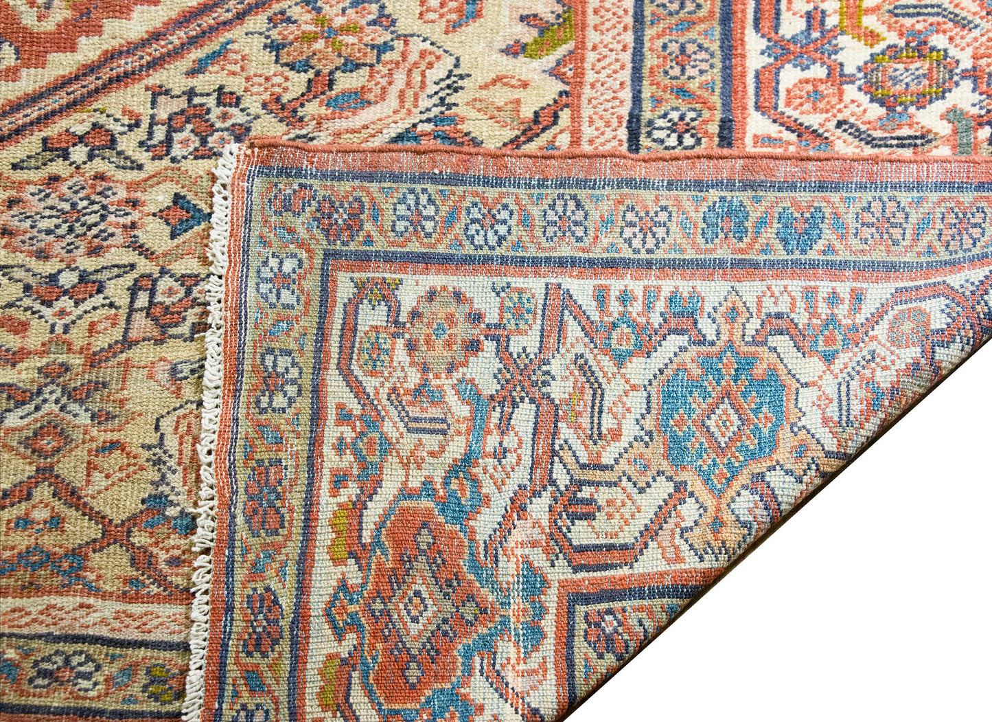 Late 19th Century Persian Mahal Sultanabad Rug