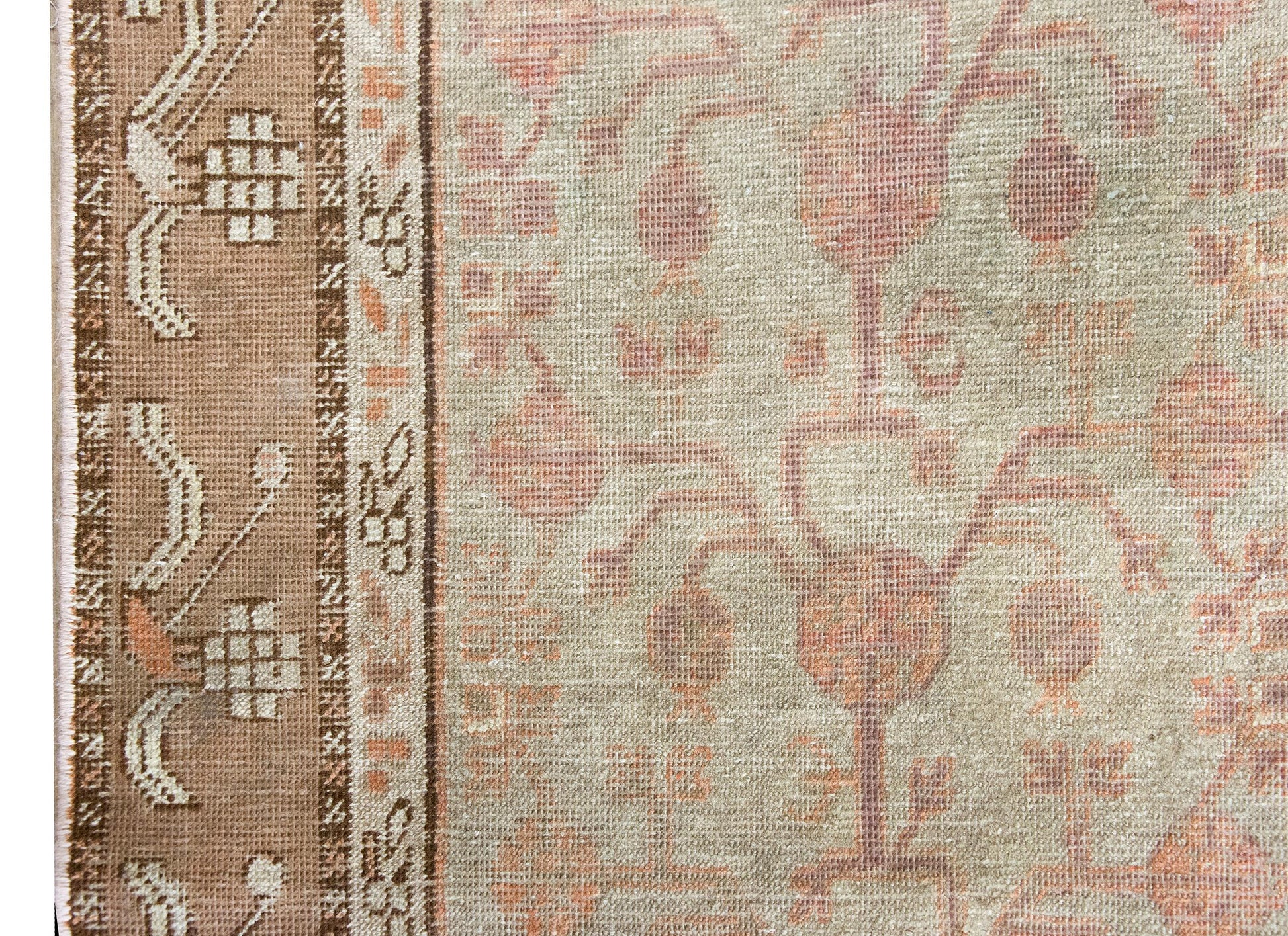 Early 20th Century Central Asian Khotan Rug For Sale
