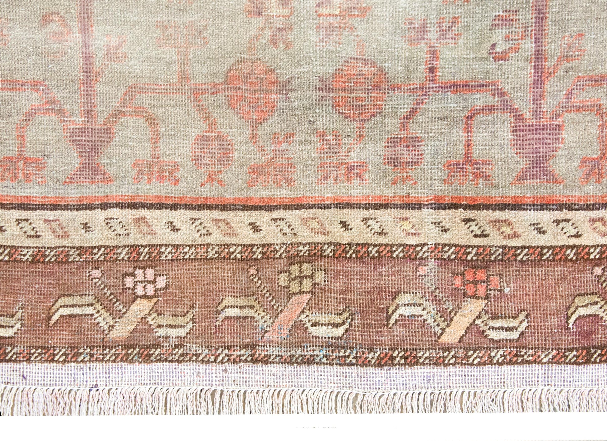 Early 20th Century Central Asian Khotan Rug For Sale