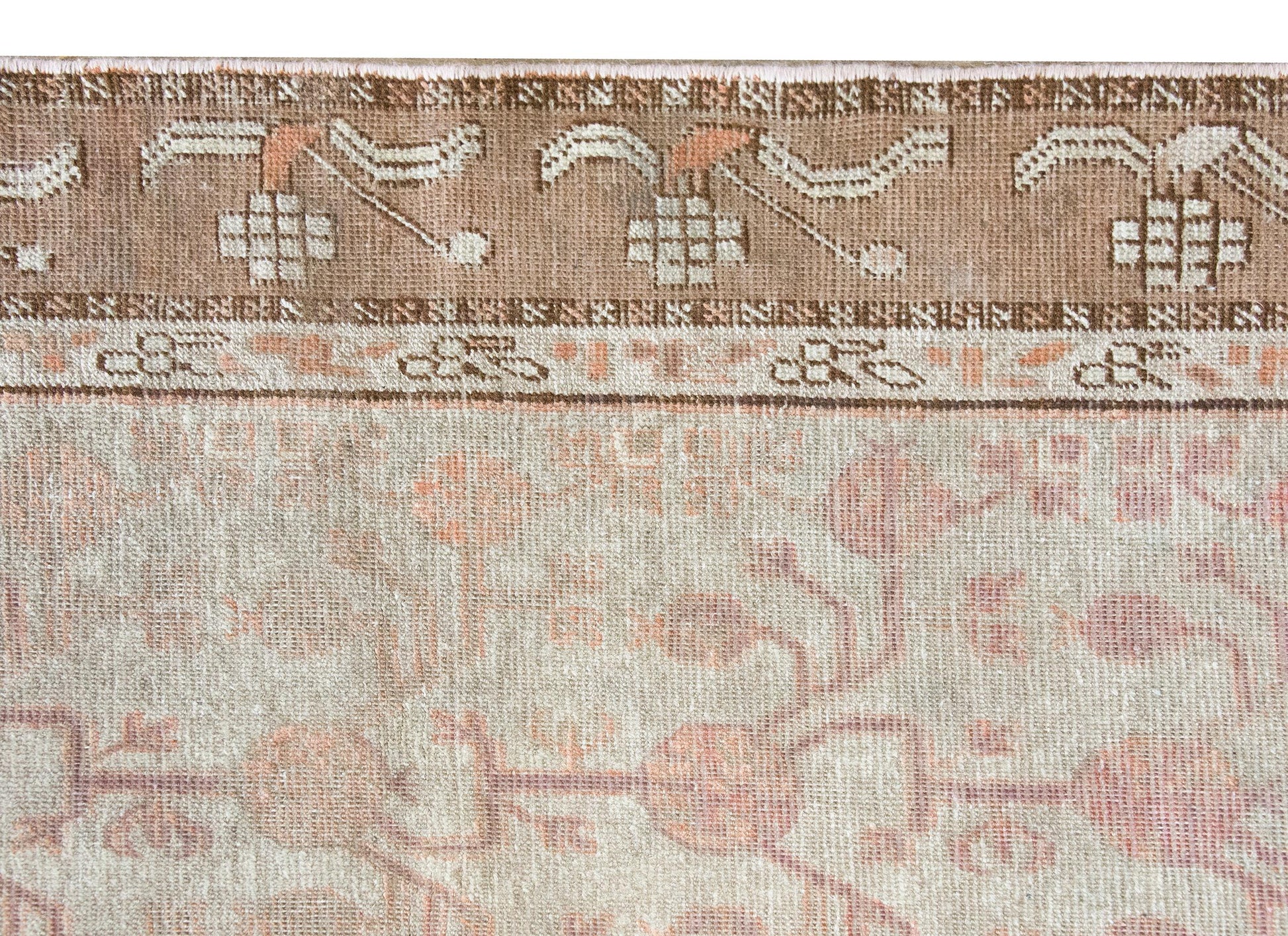 Early 20th Century Central Asian Khotan Rug For Sale