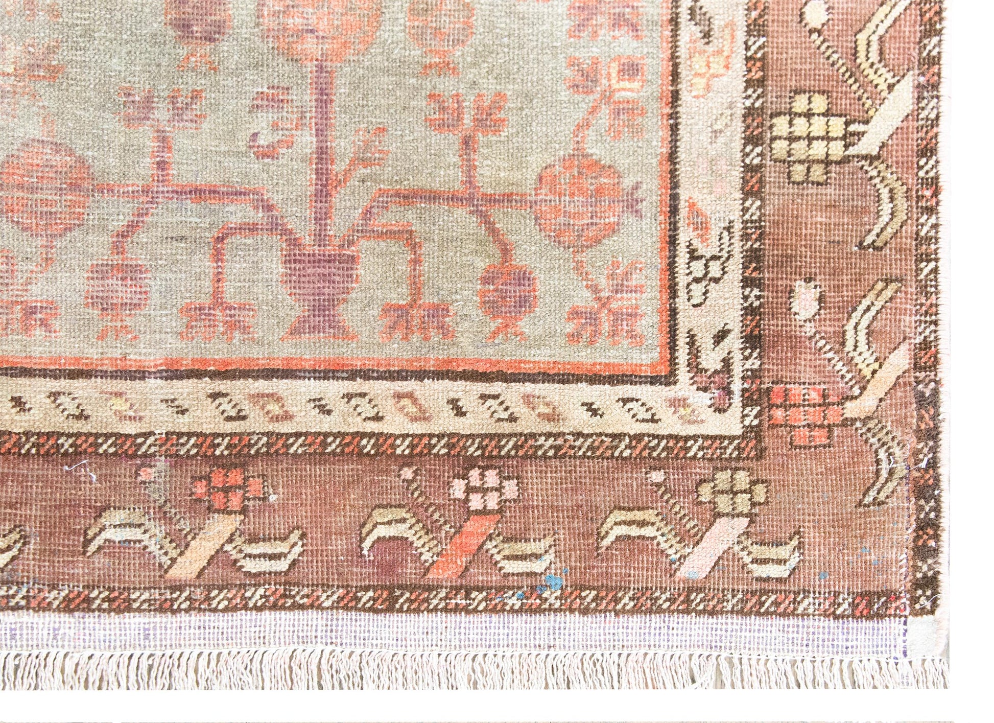 Early 20th Century Central Asian Khotan Rug For Sale