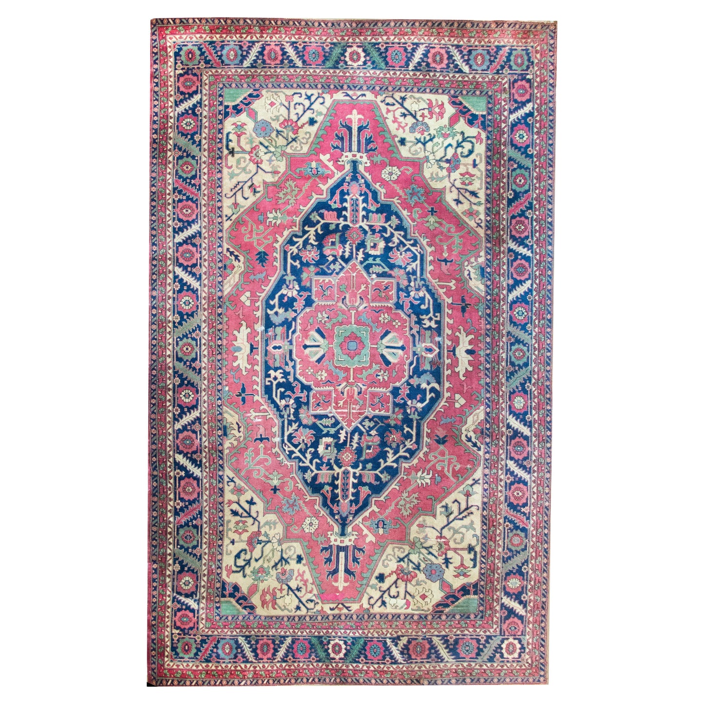 Early 20th Century Turkish Sparta Rug For Sale