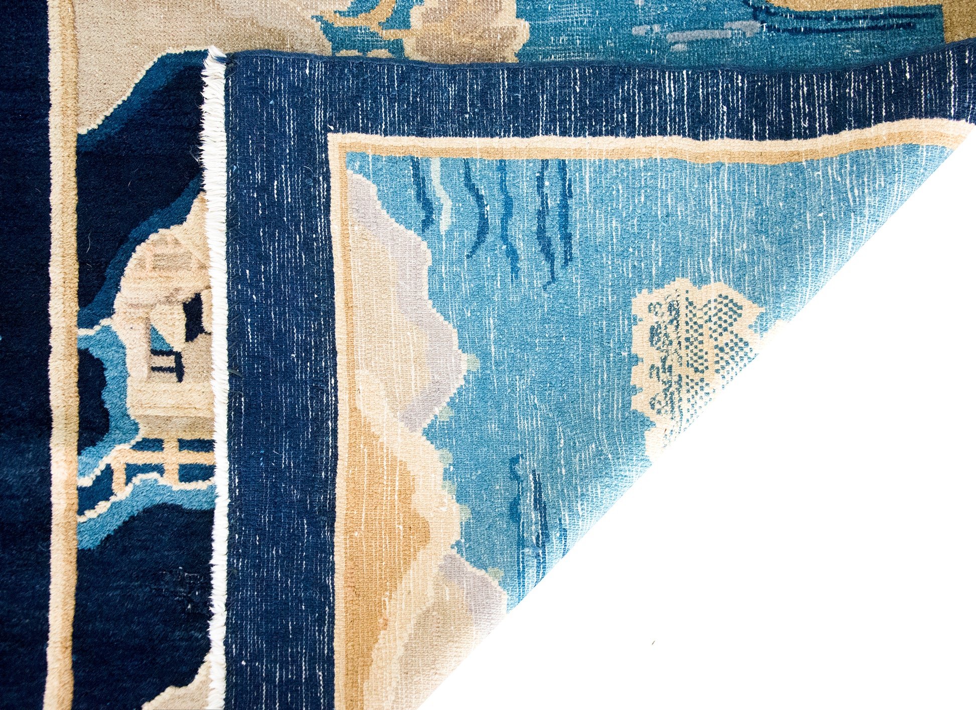 Early 20th Century Chinese Art Deco Chris Rug For Sale