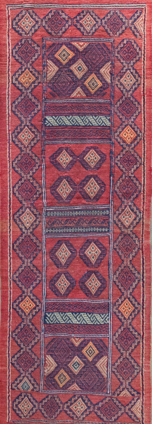 Early 20th Century Afghani Sumac Rug