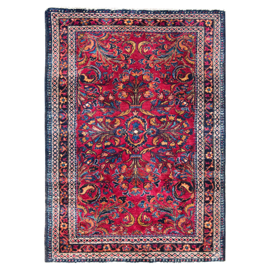 Early 20th Century Persian Lilihan Rug For Sale