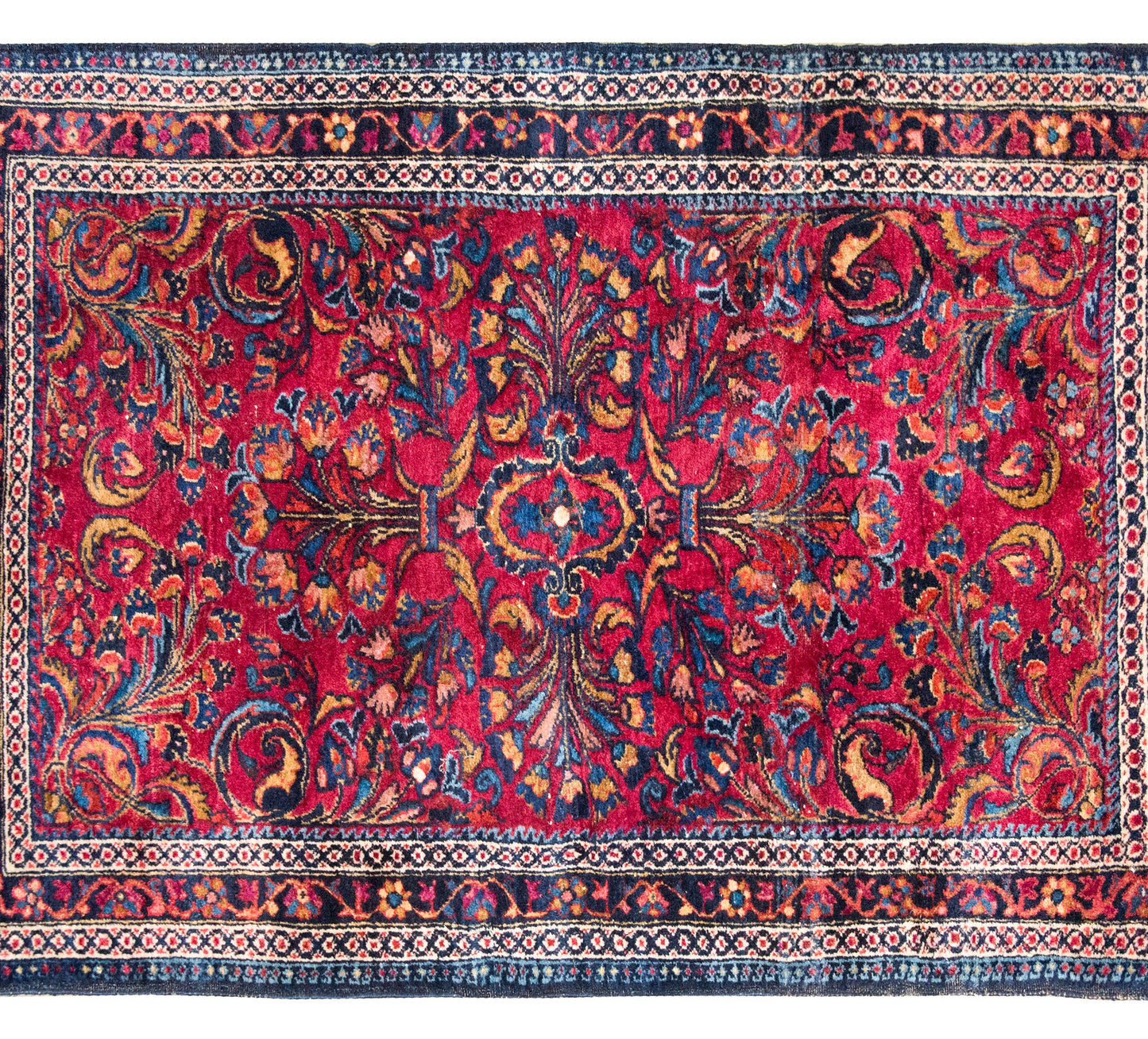 Early 20th Century Persian Lilihan Rug