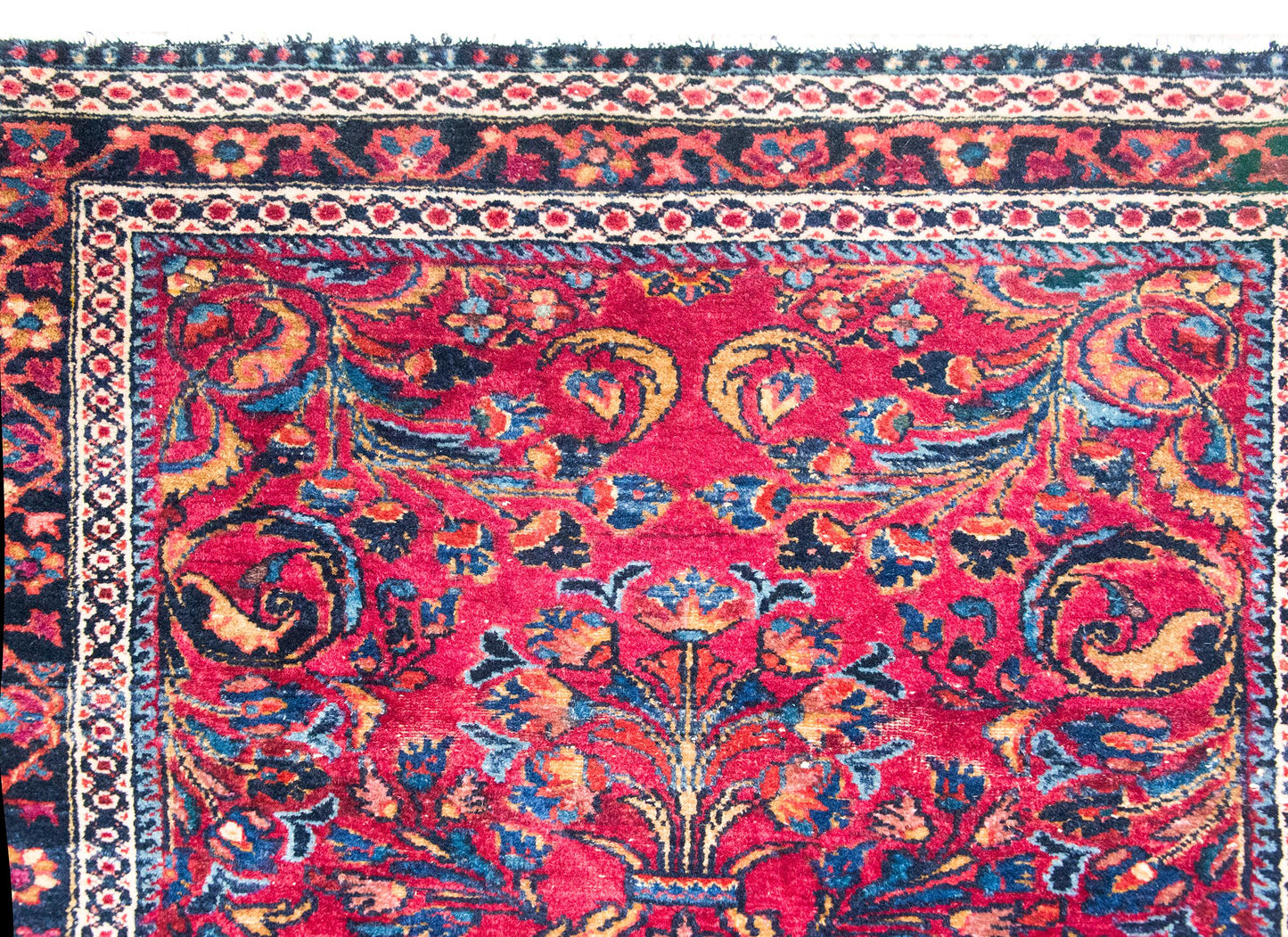 Early 20th Century Persian Lilihan Rug