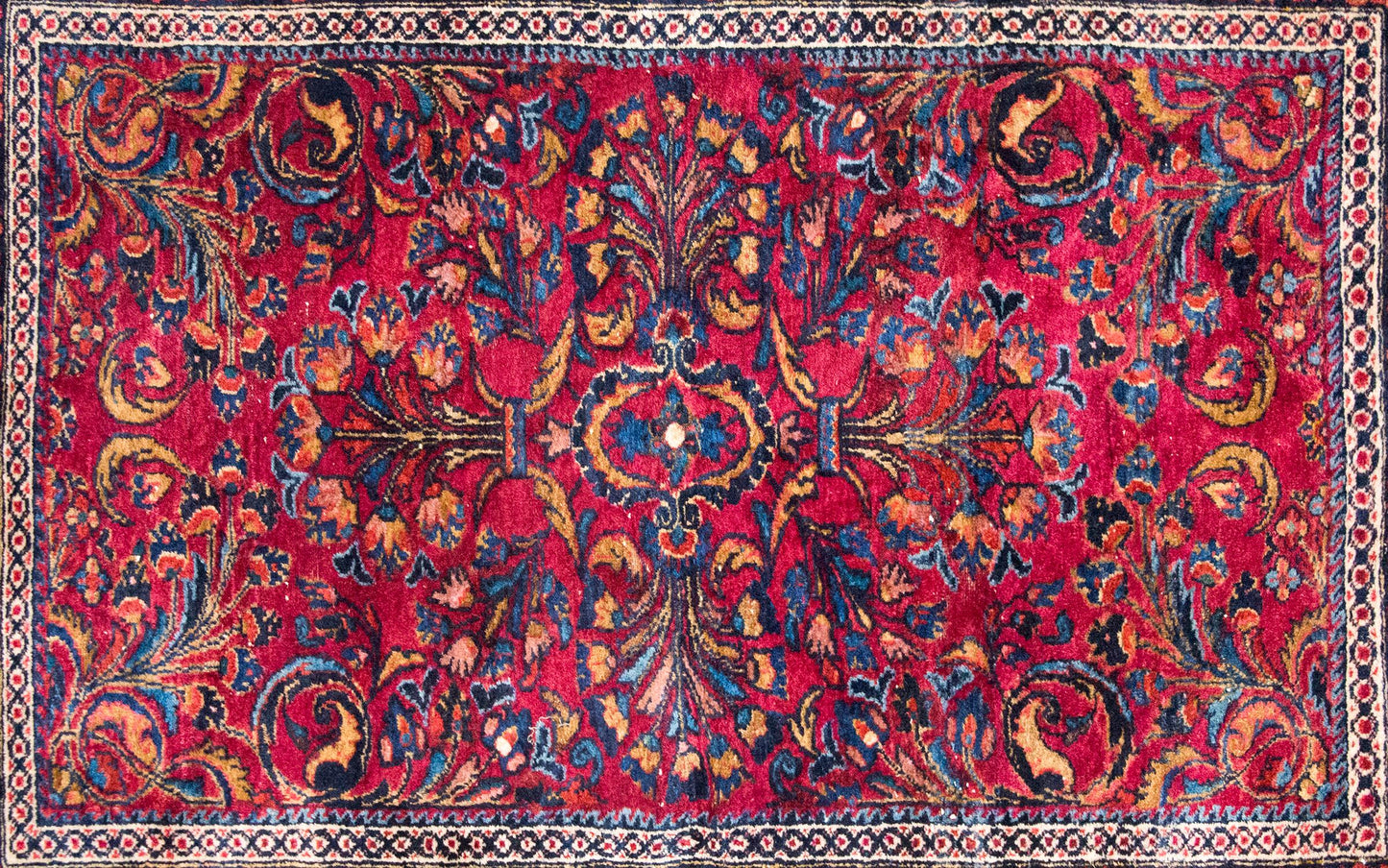 Early 20th Century Persian Lilihan Rug