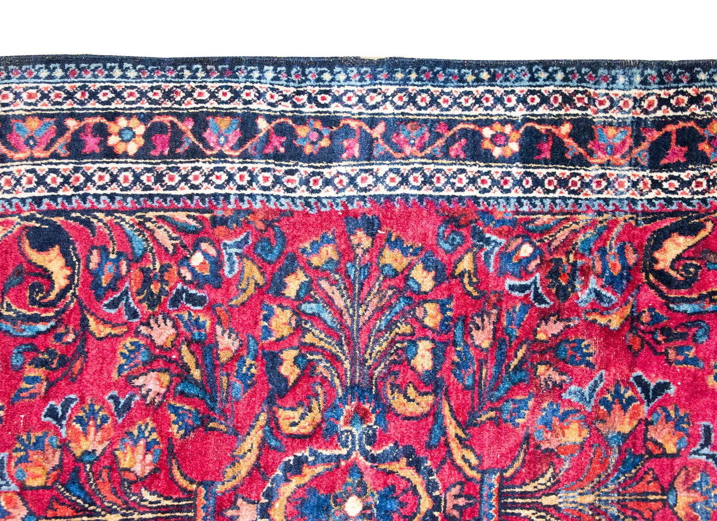 Early 20th Century Persian Lilihan Rug