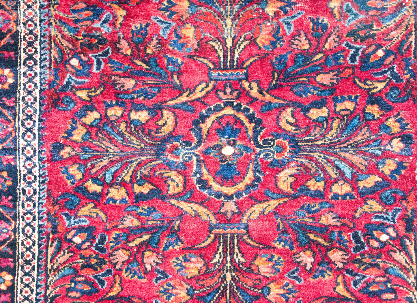 Early 20th Century Persian Lilihan Rug