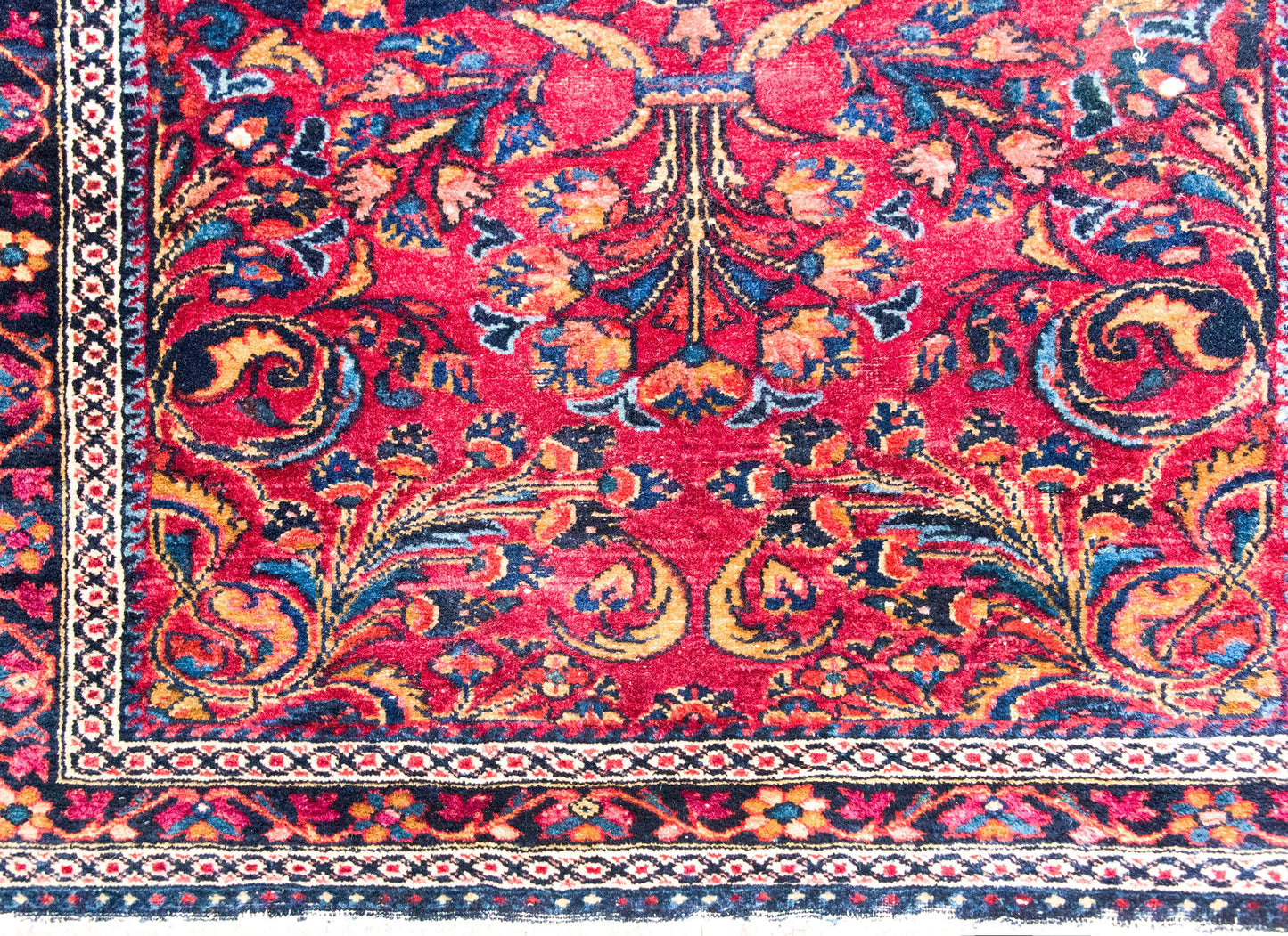 Early 20th Century Persian Lilihan Rug