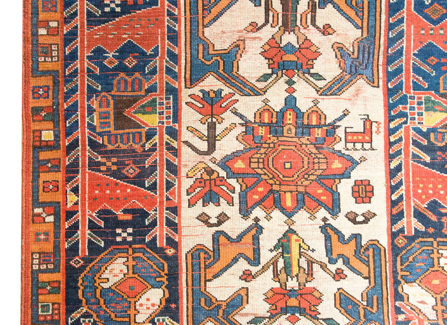 Early 20th Century Bakhtiari Lori Rug