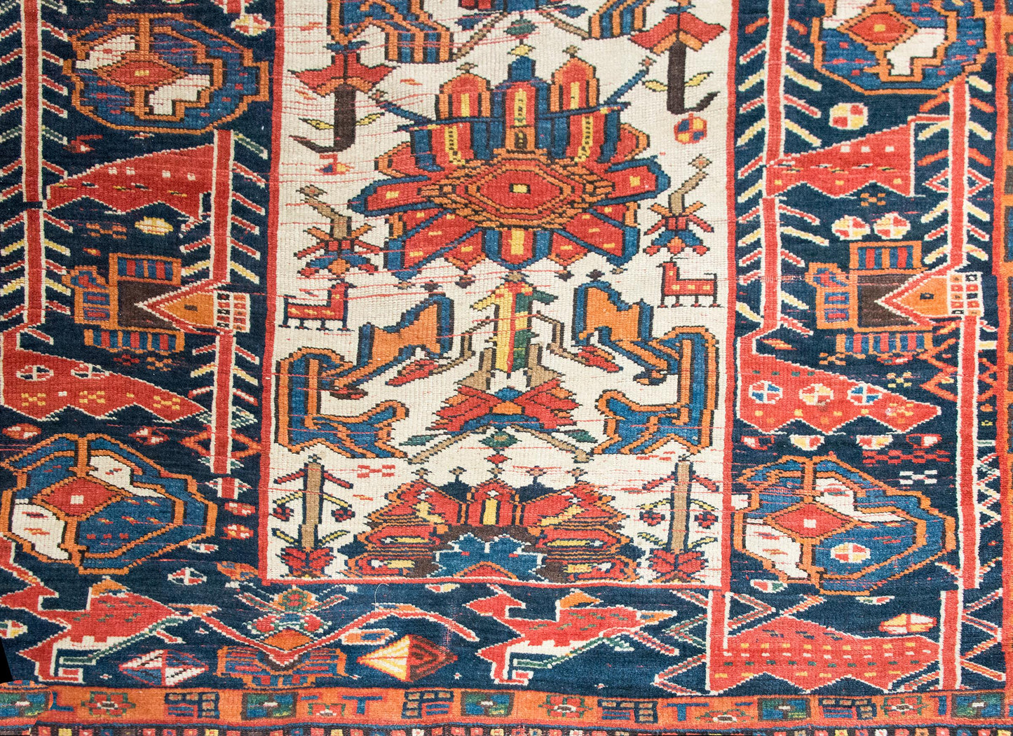 Early 20th Century Bakhtiari Lori Rug