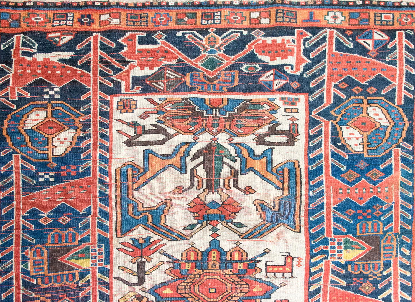 Early 20th Century Bakhtiari Lori Rug