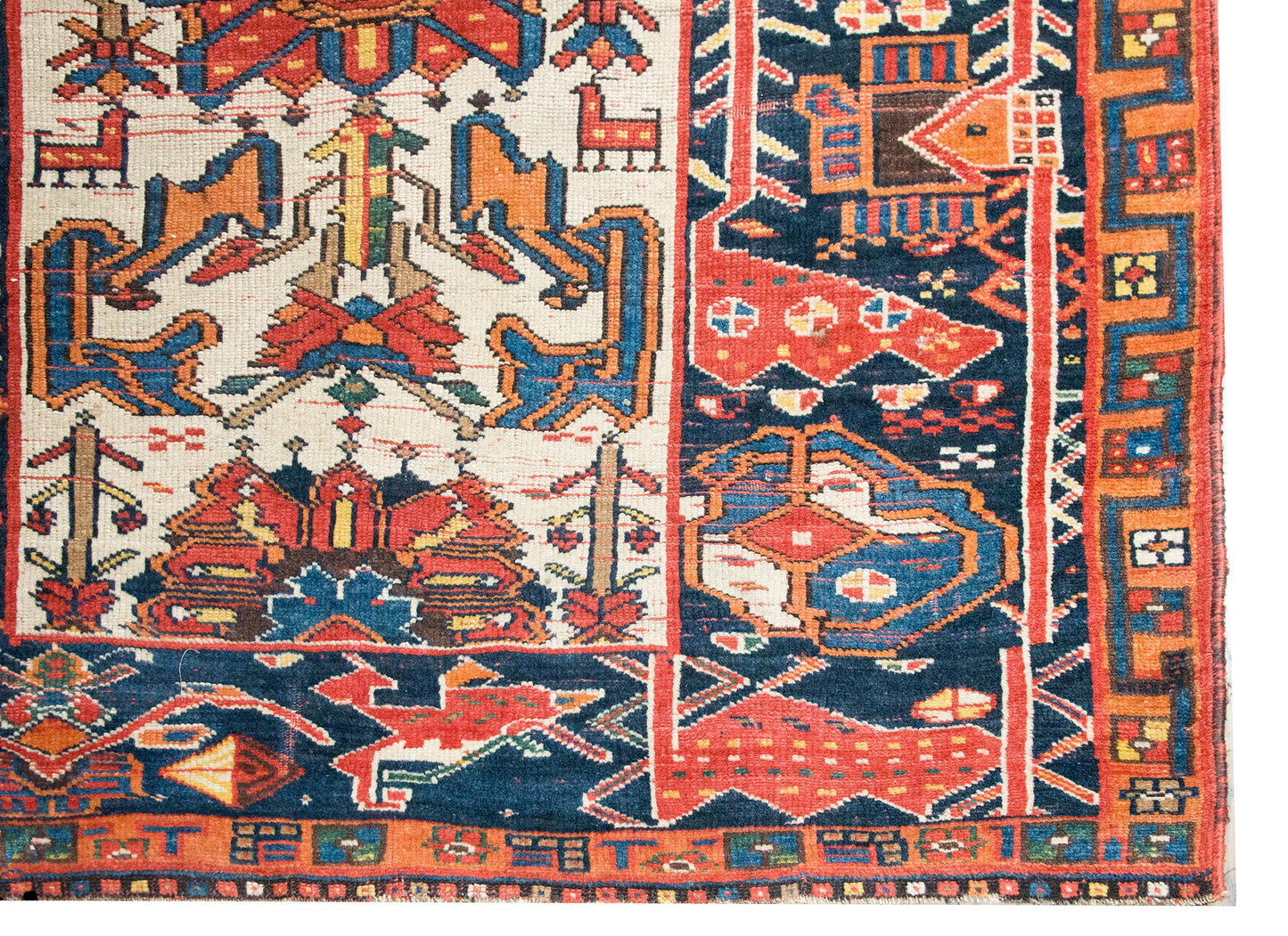 Early 20th Century Bakhtiari Lori Rug