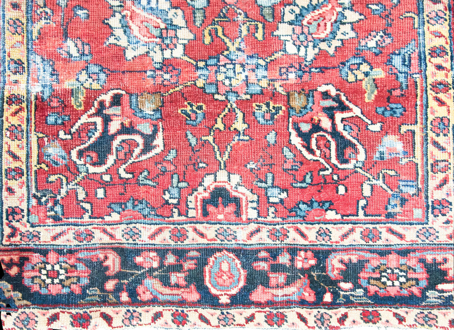 Early 20th Century Persian Heriz Rug