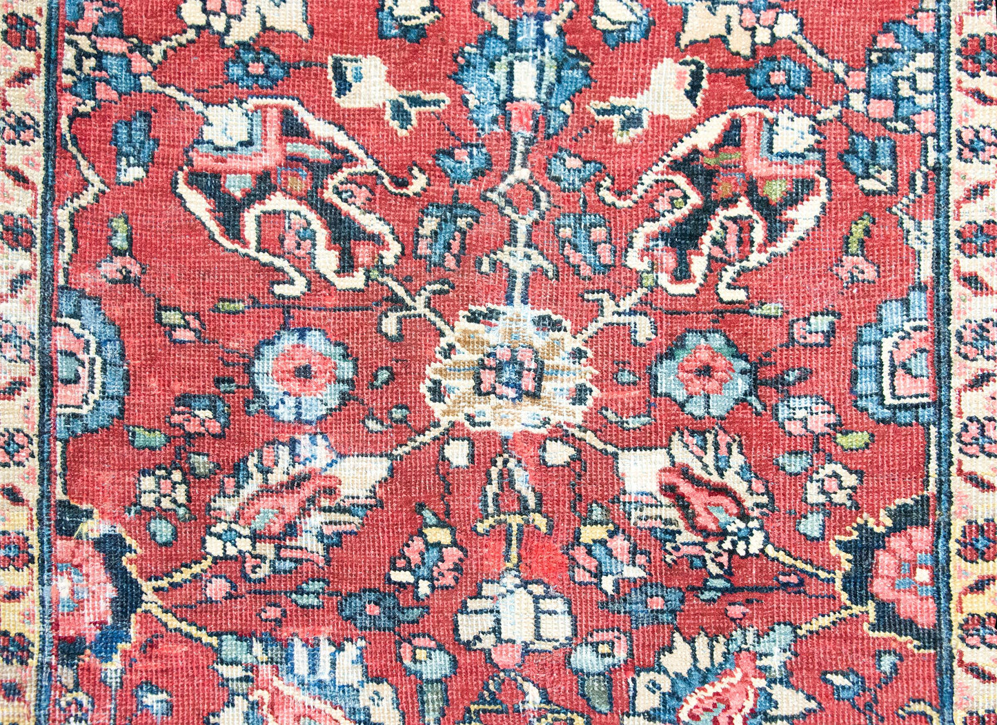 Early 20th Century Persian Heriz Rug