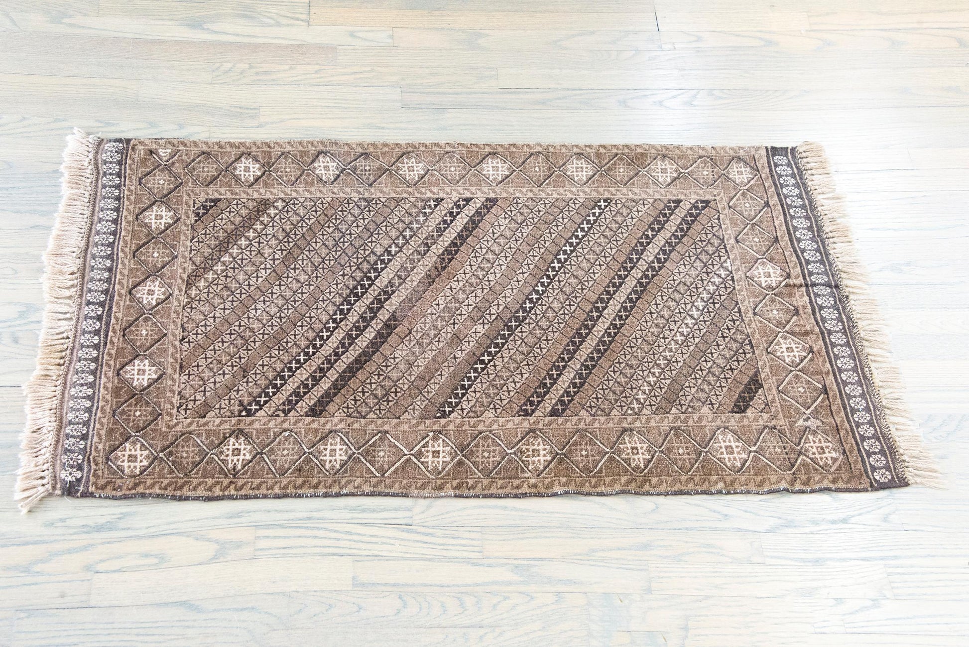 vintage afghani Baluch Rug For Sale