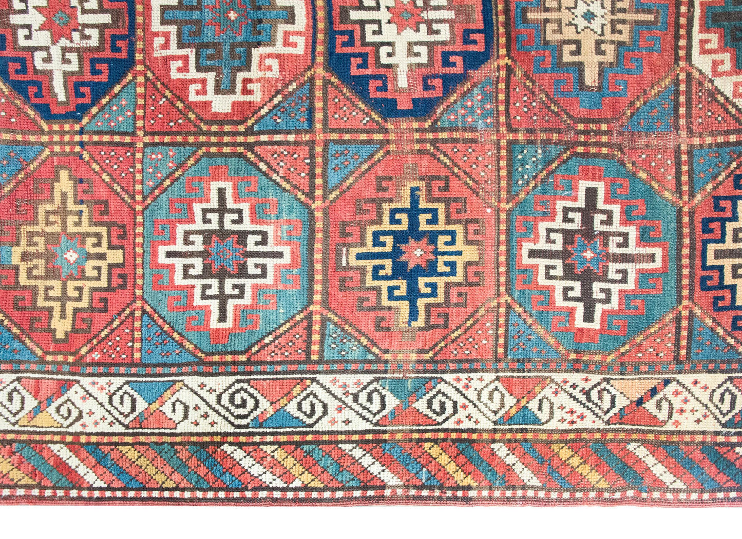 Early 20th Century Persian Moghan Rug