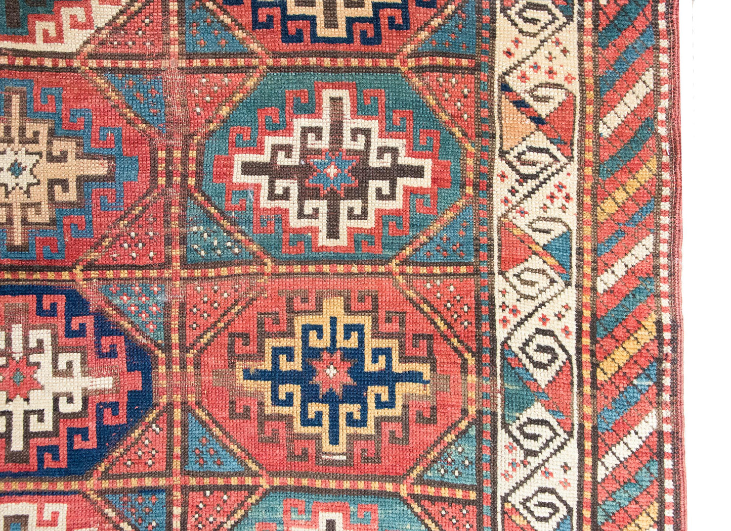 Early 20th Century Persian Moghan Rug