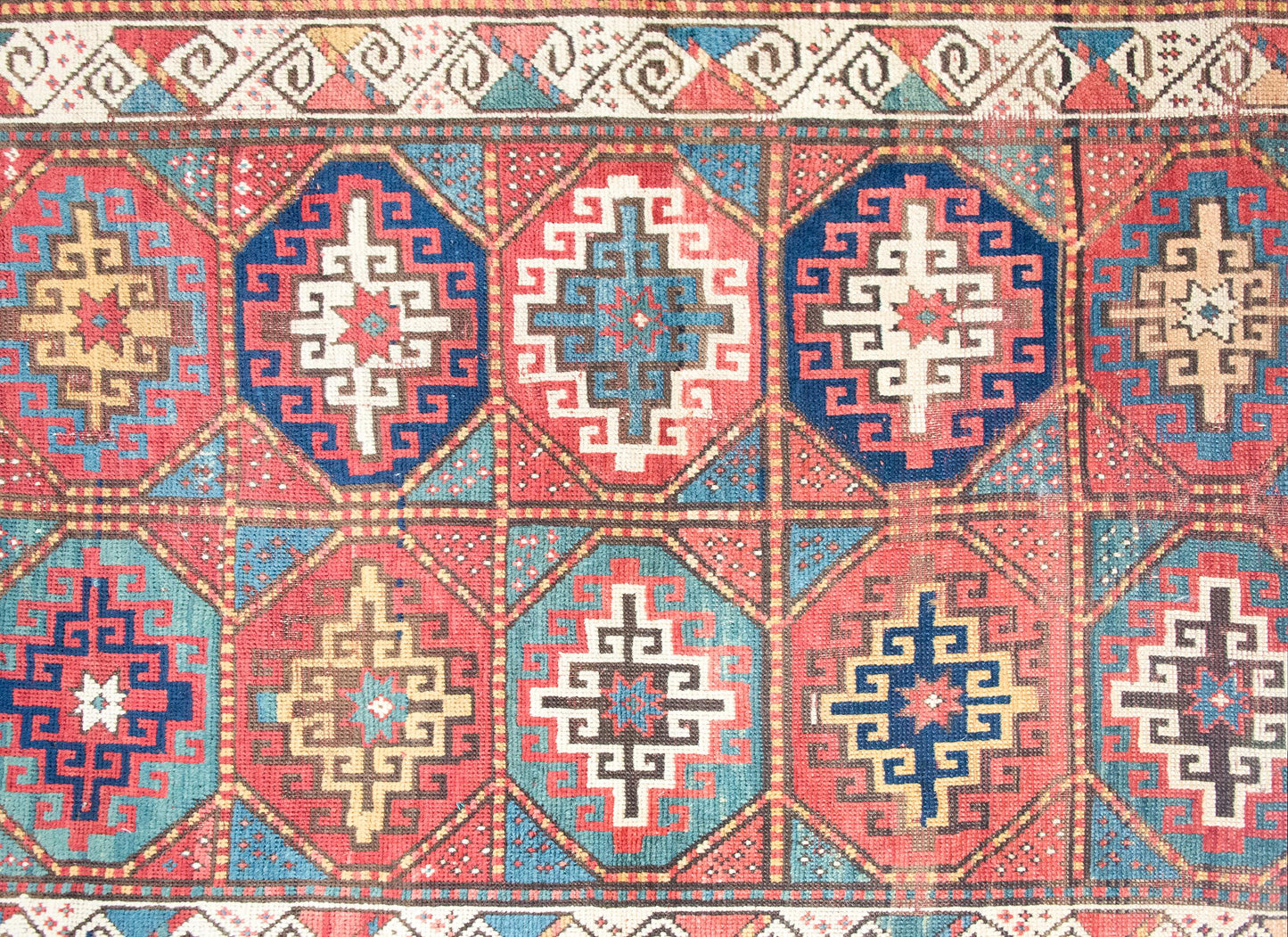 Early 20th Century Persian Moghan Rug