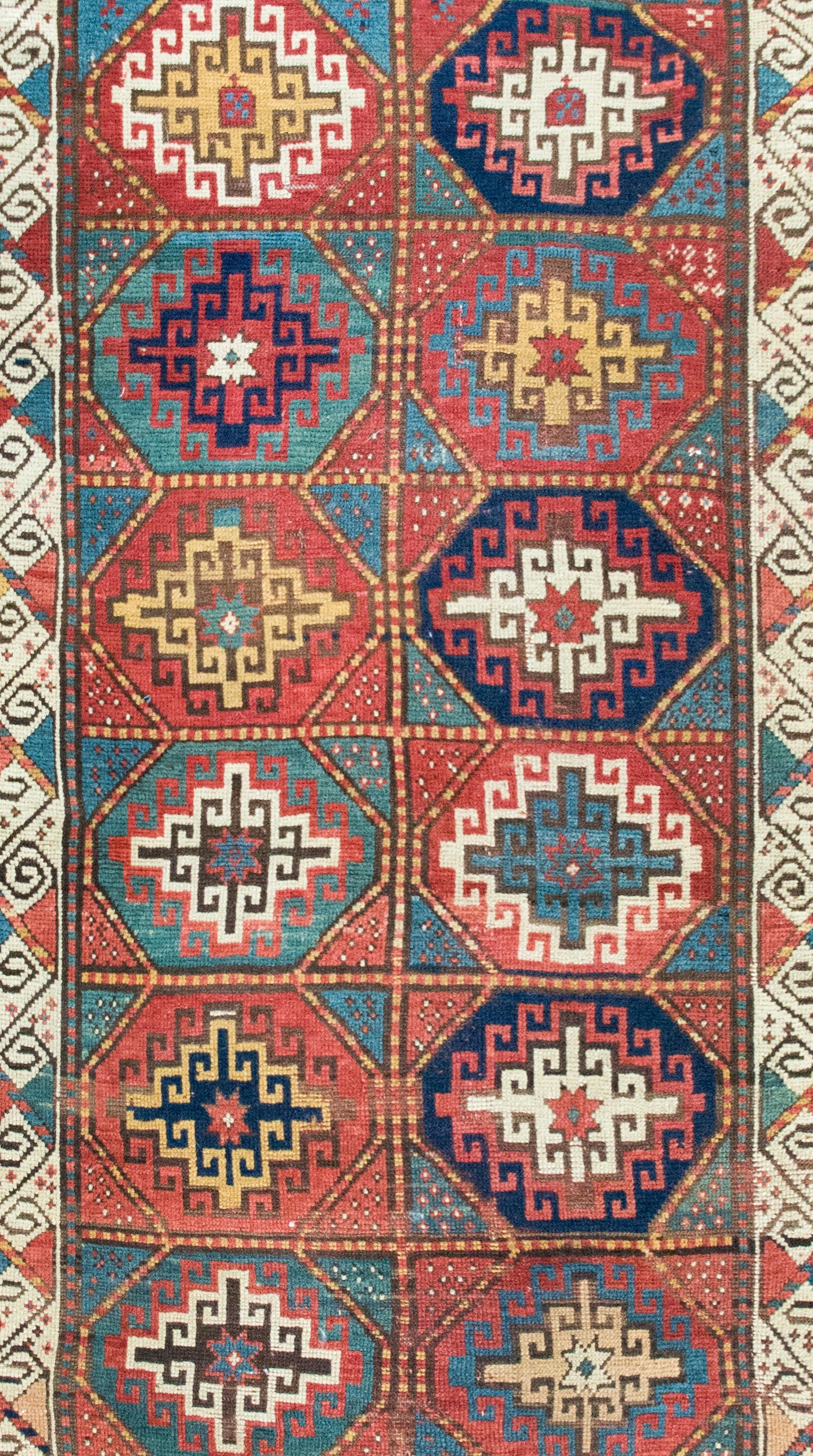 Early 20th Century Persian Moghan Rug