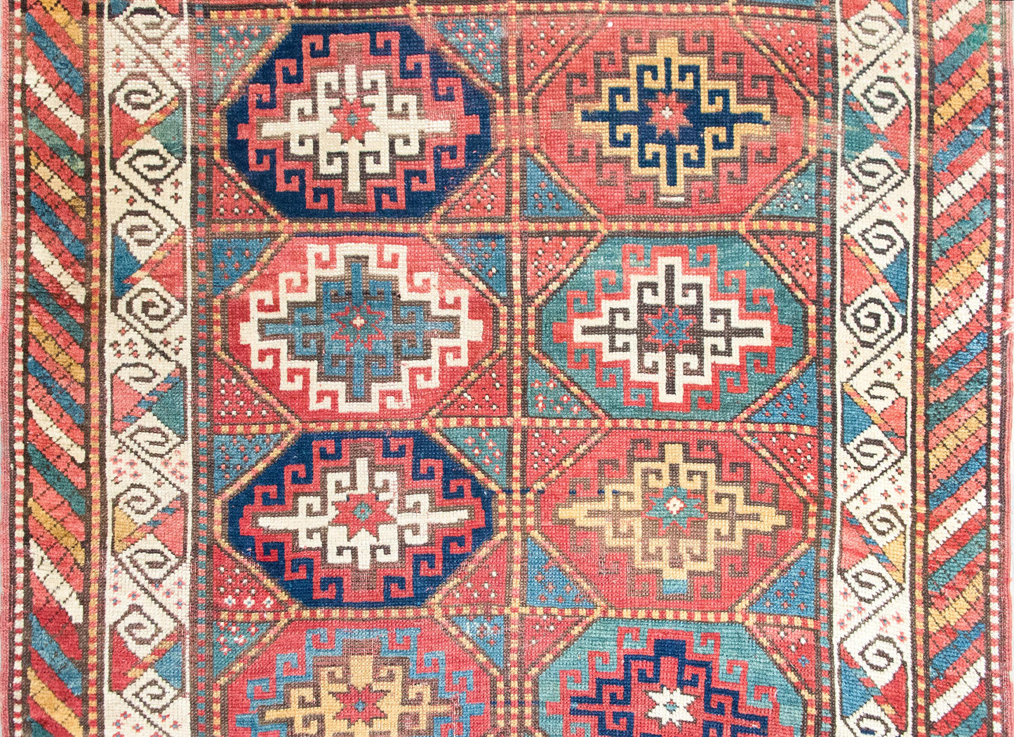 Early 20th Century Persian Moghan Rug