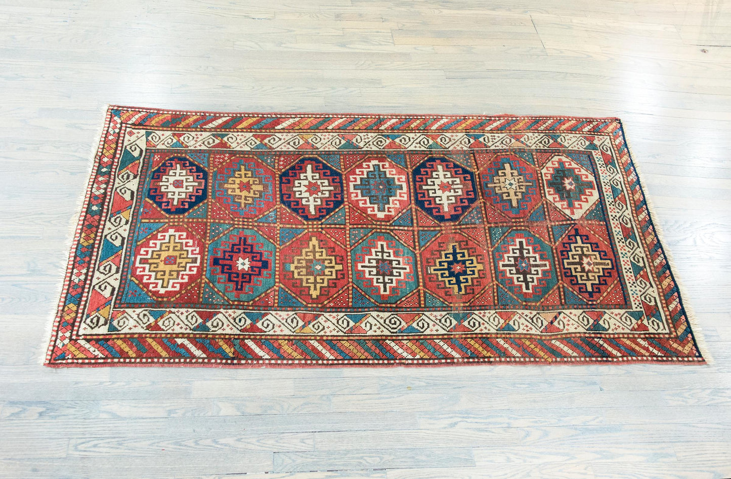 Early 20th Century Persian Moghan Rug