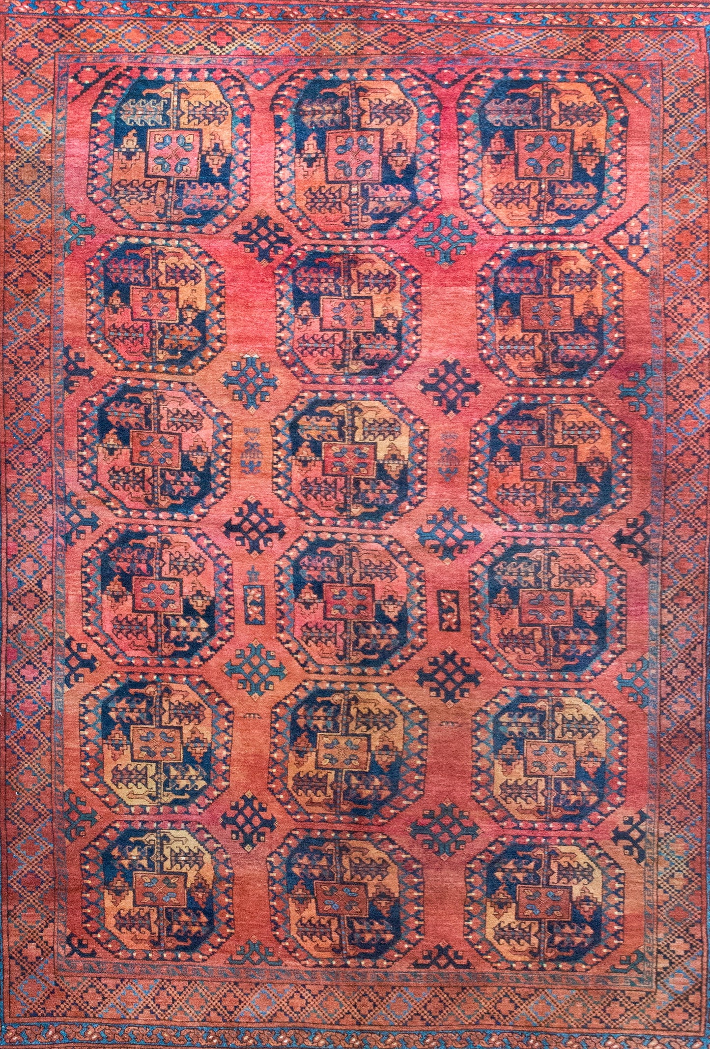 Early 20th Century Afghani Ersari Rug