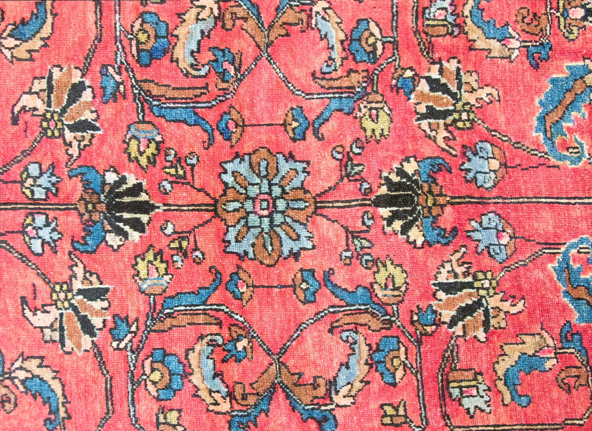 Early 20th Century Persian Lilihan Rug For Sale