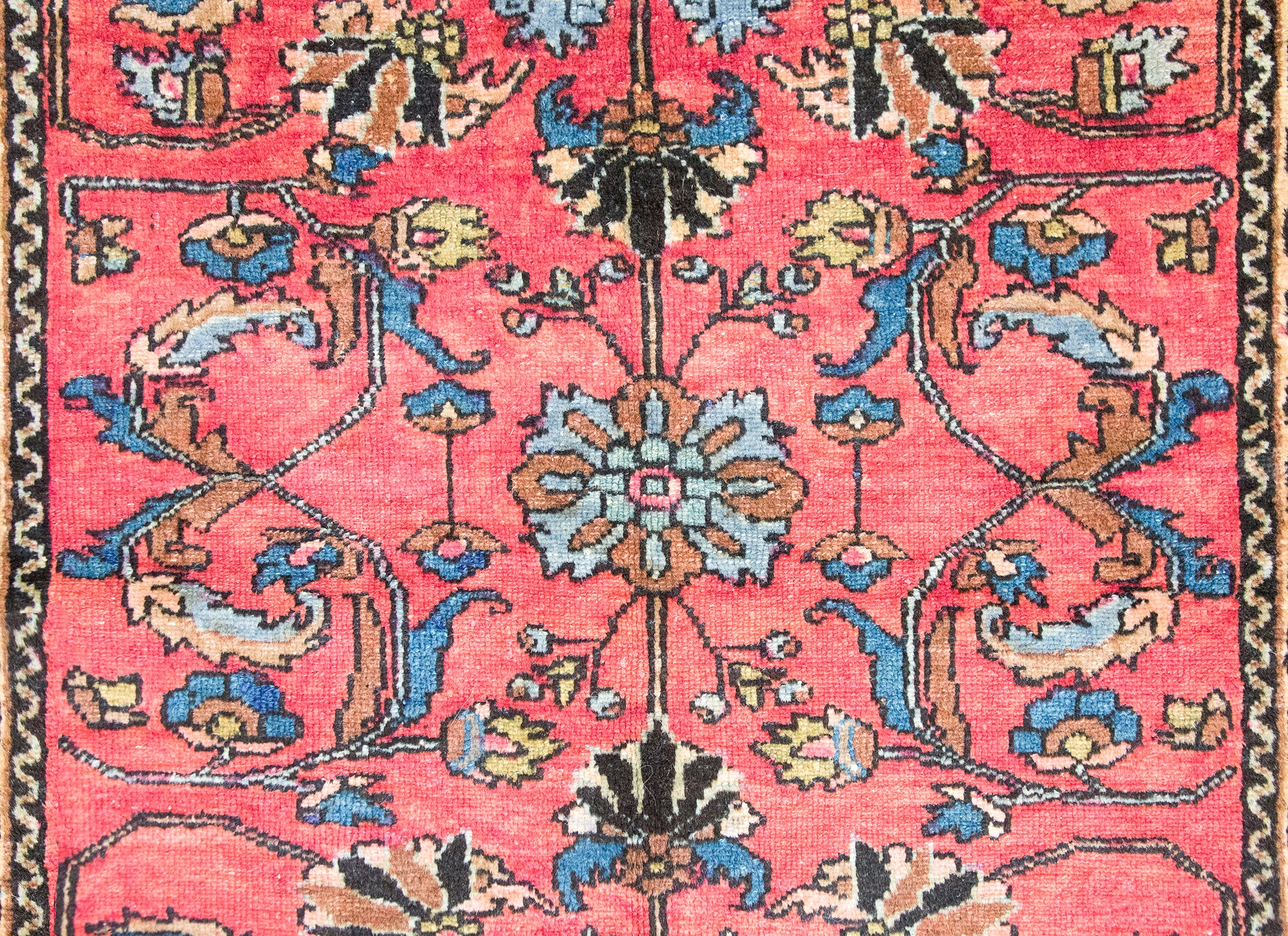 Early 20th Century Persian Lilihan Rug For Sale
