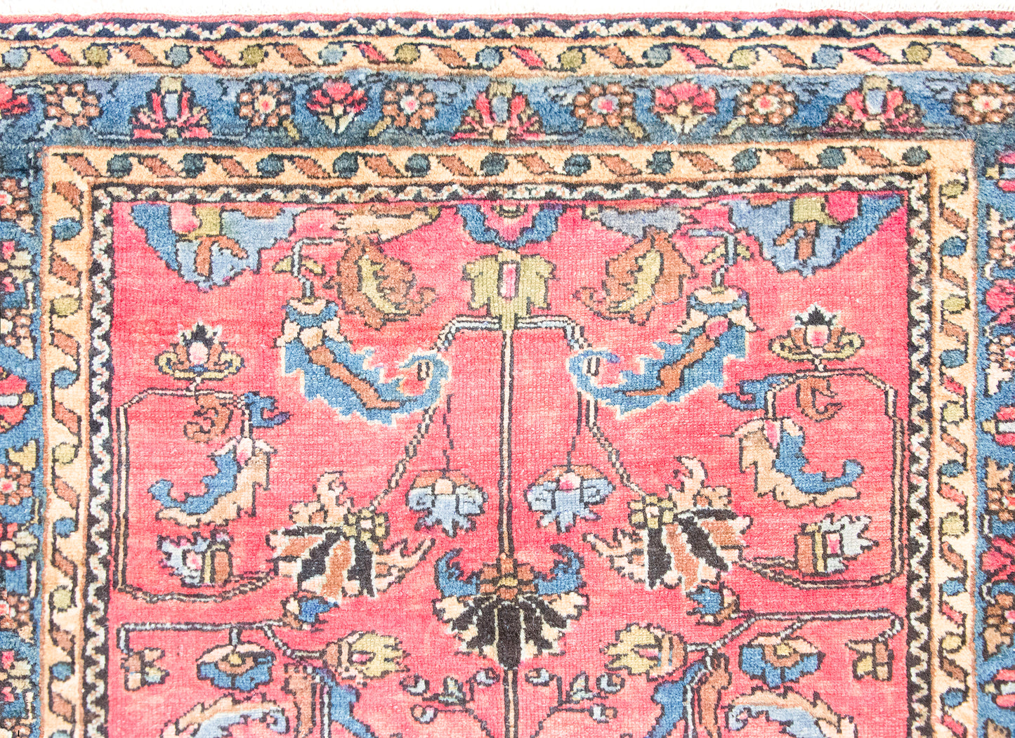 Early 20th Century Persian Lilihan Rug For Sale