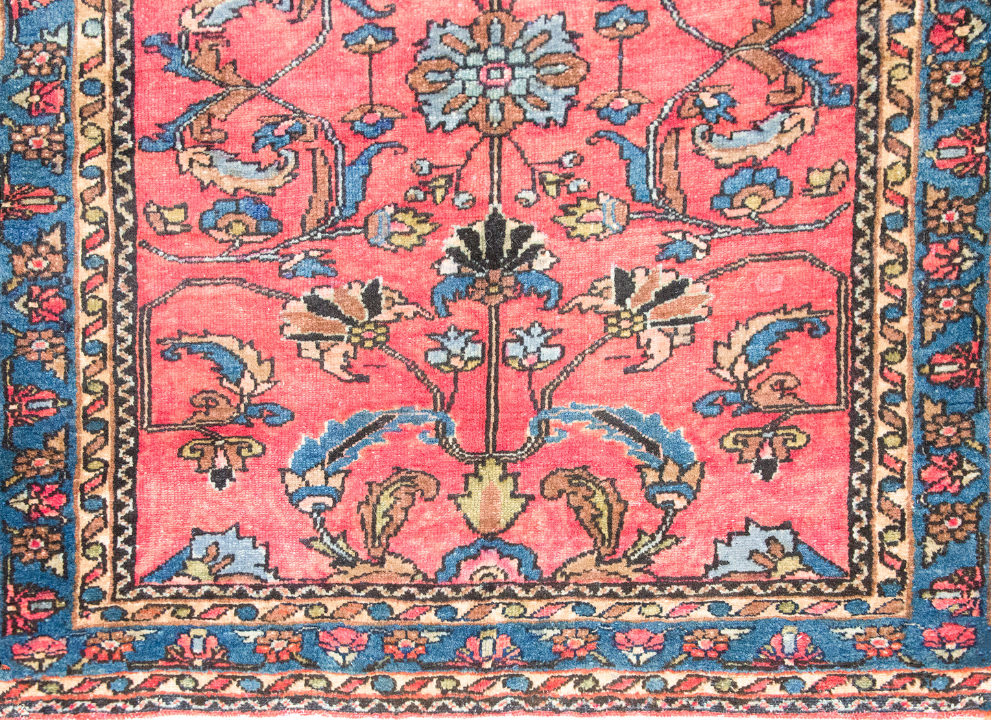 Early 20th Century Persian Lilihan Rug For Sale