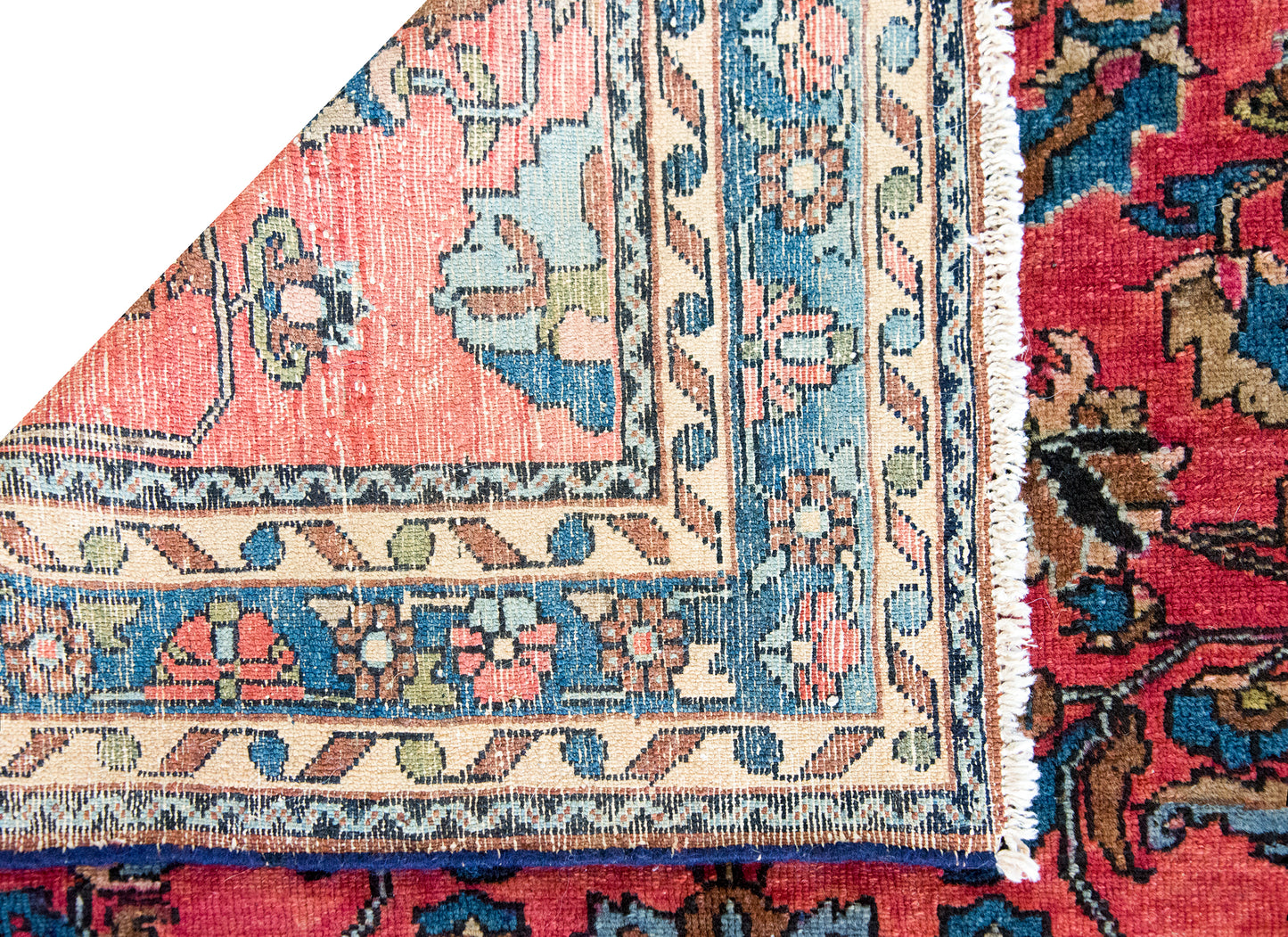 Early 20th Century Persian Lilihan Rug For Sale