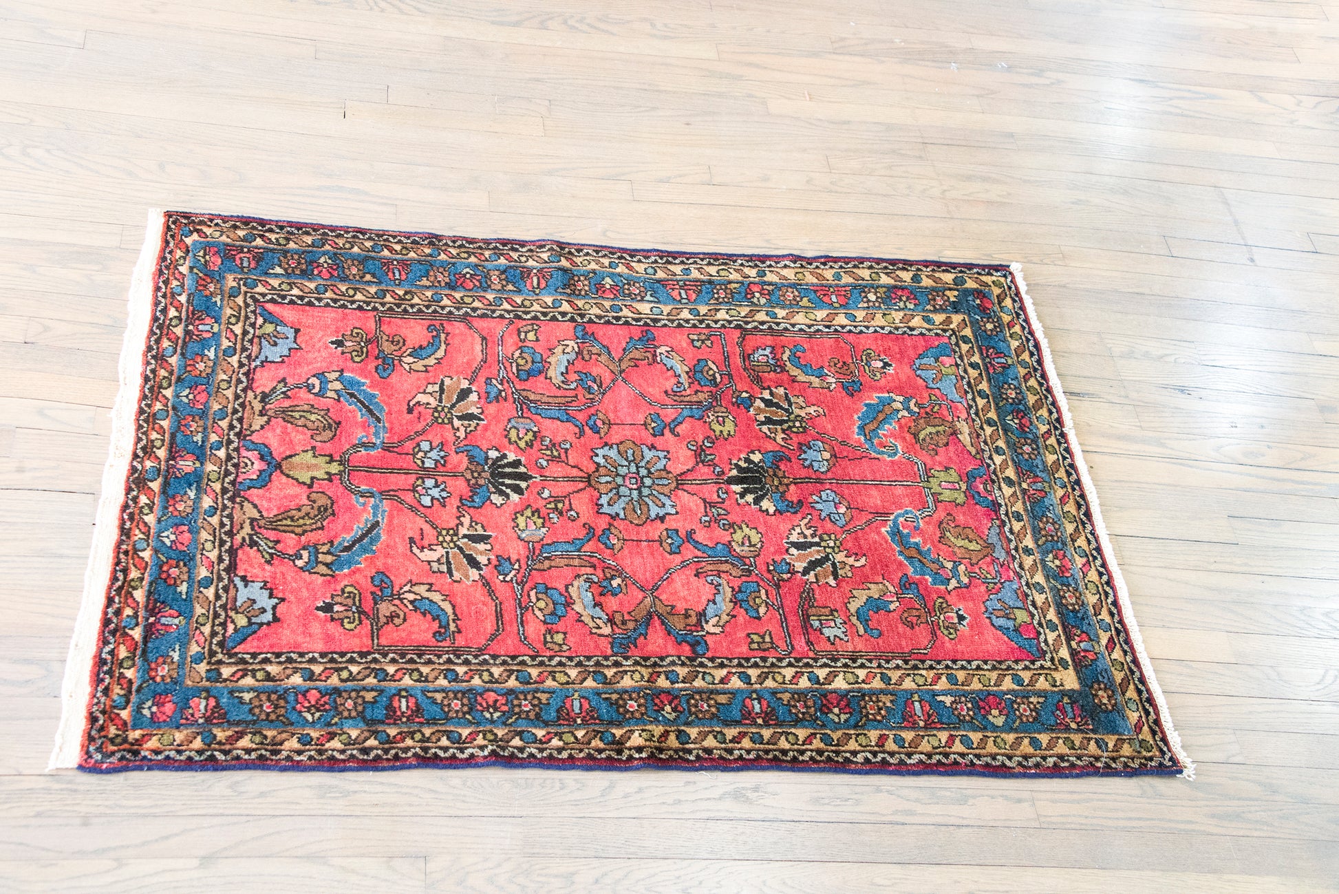 Early 20th Century Persian Lilihan Rug For Sale