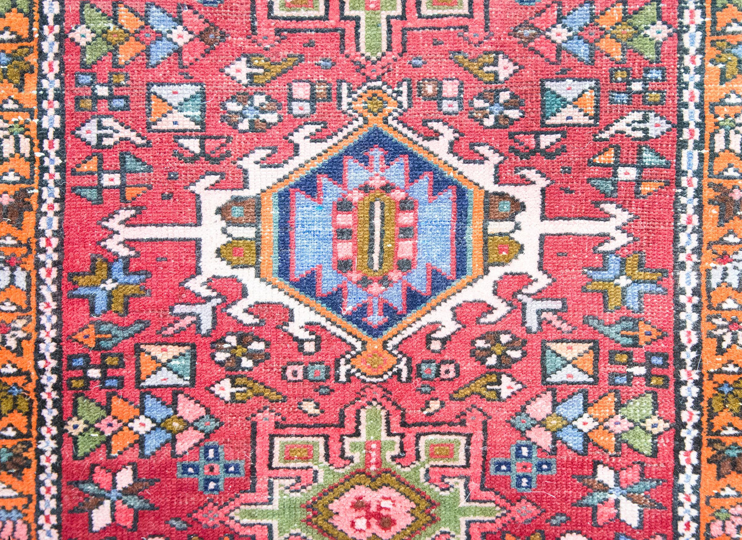 Early 20th Century Persian Heriz Rug For Sale