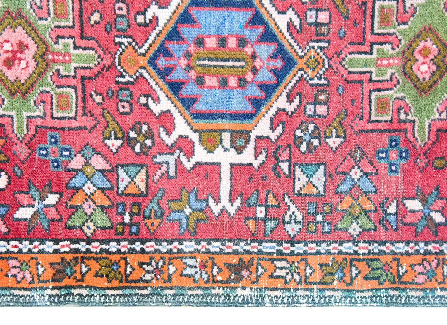 Early 20th Century Persian Heriz Rug For Sale