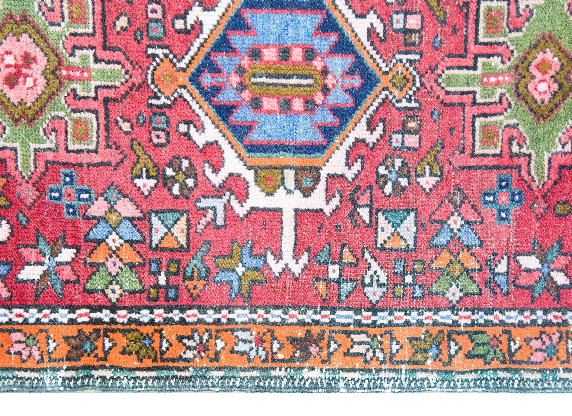 Early 20th Century Persian Heriz Rug For Sale