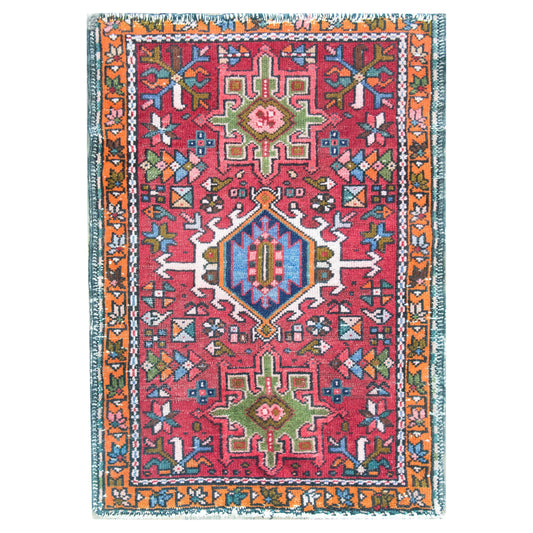 Early 20th Century Persian Heriz Rug For Sale