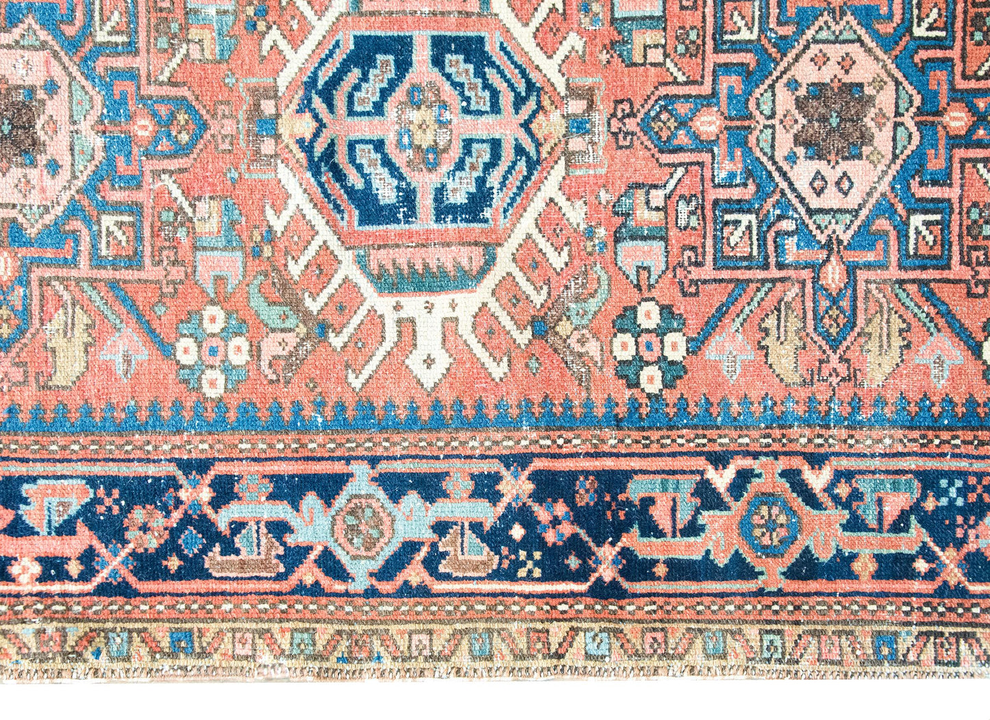 Early 20th Century Persian Heriz Rug