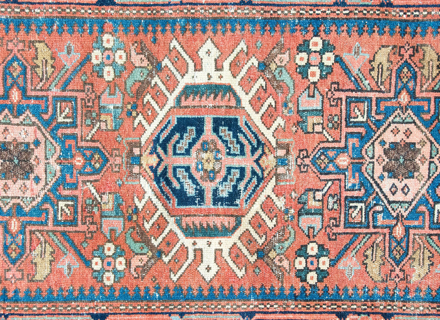 Early 20th Century Persian Heriz Rug