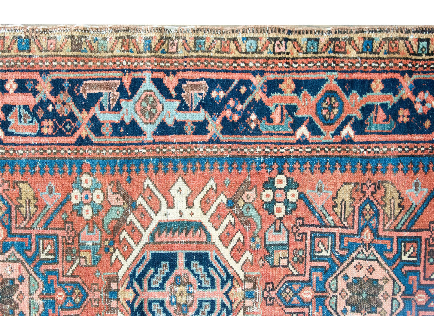 Early 20th Century Persian Heriz Rug