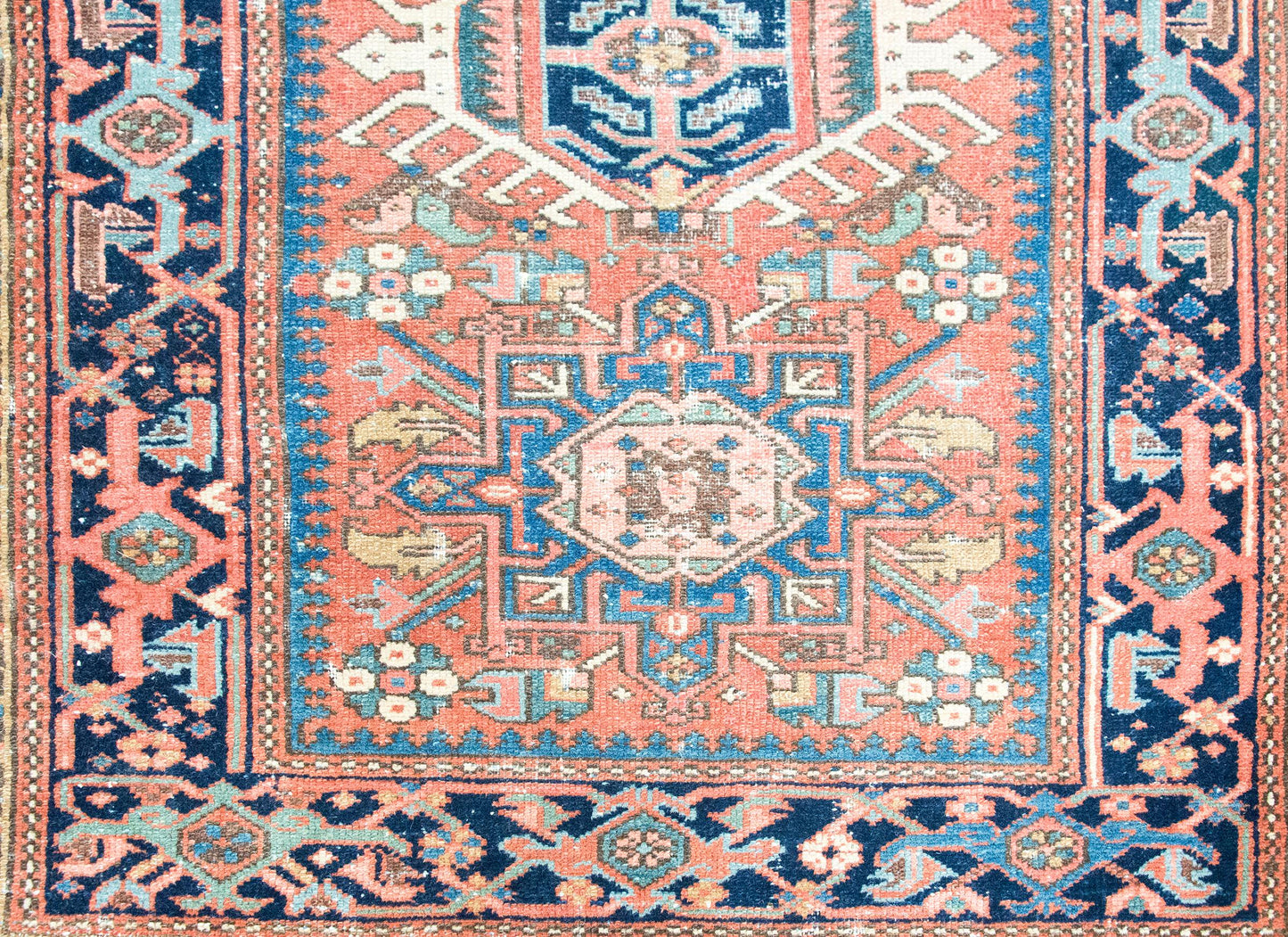 Early 20th Century Persian Heriz Rug