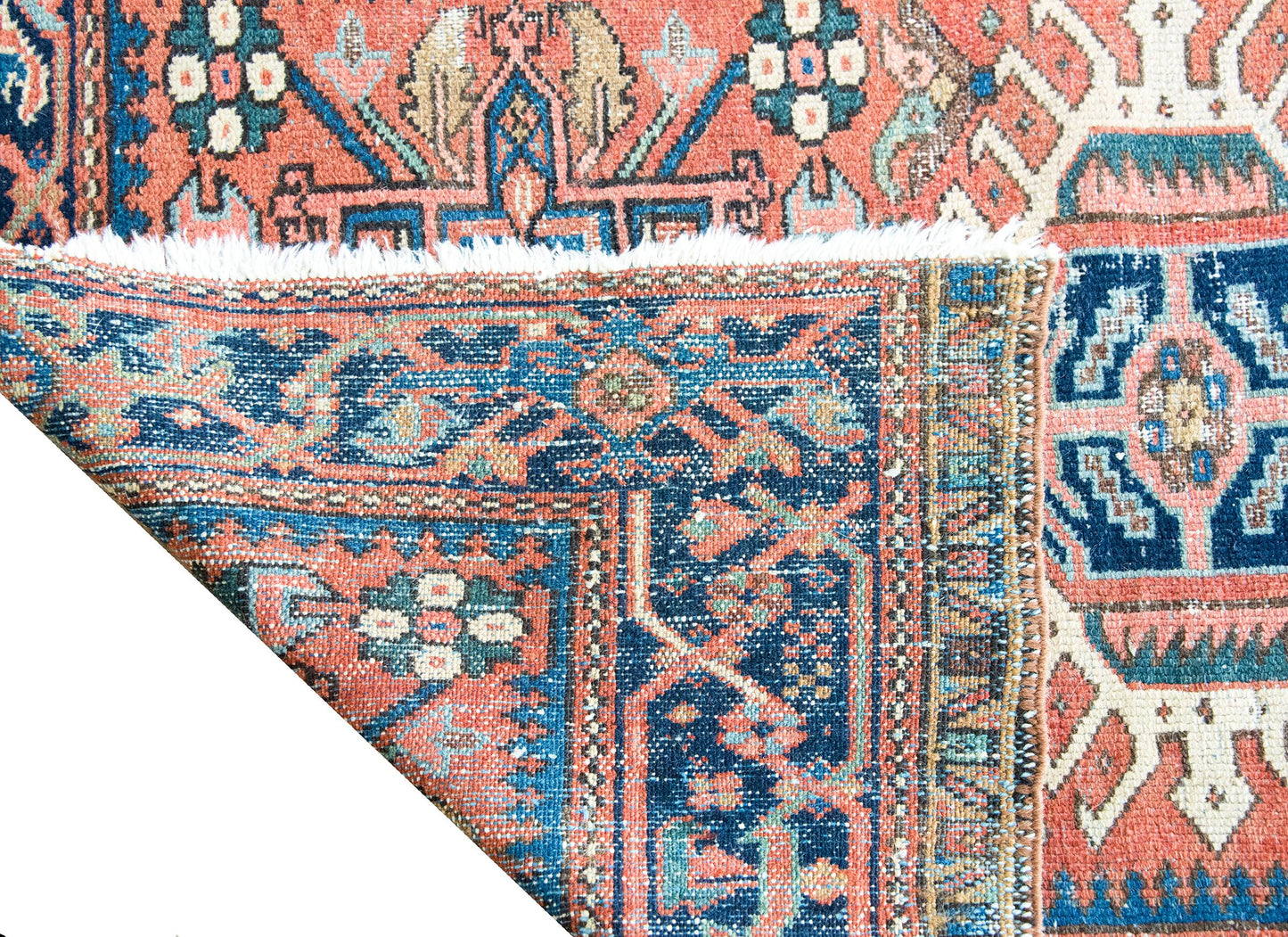 Early 20th Century Persian Heriz Rug