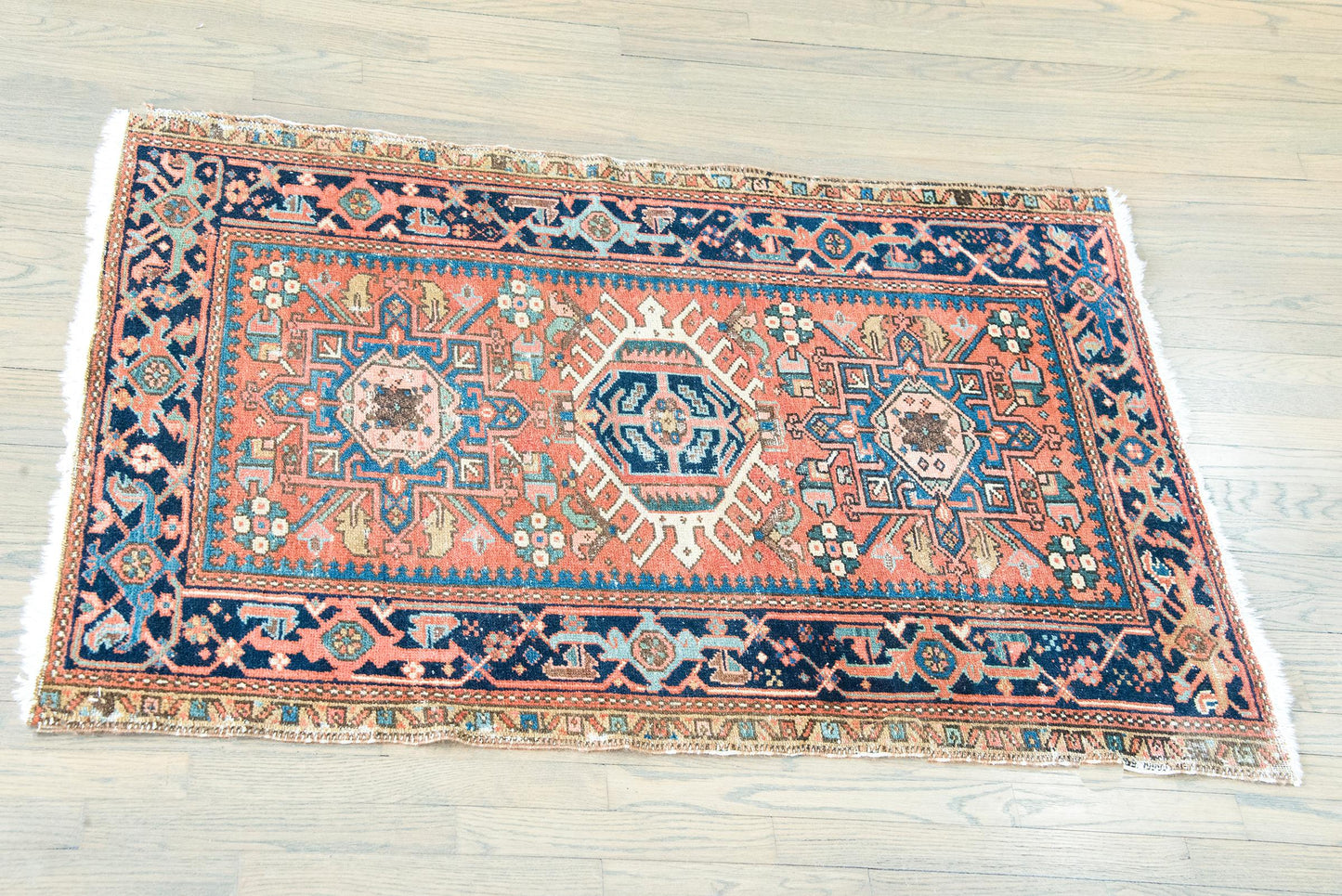 Early 20th Century Persian Heriz Rug