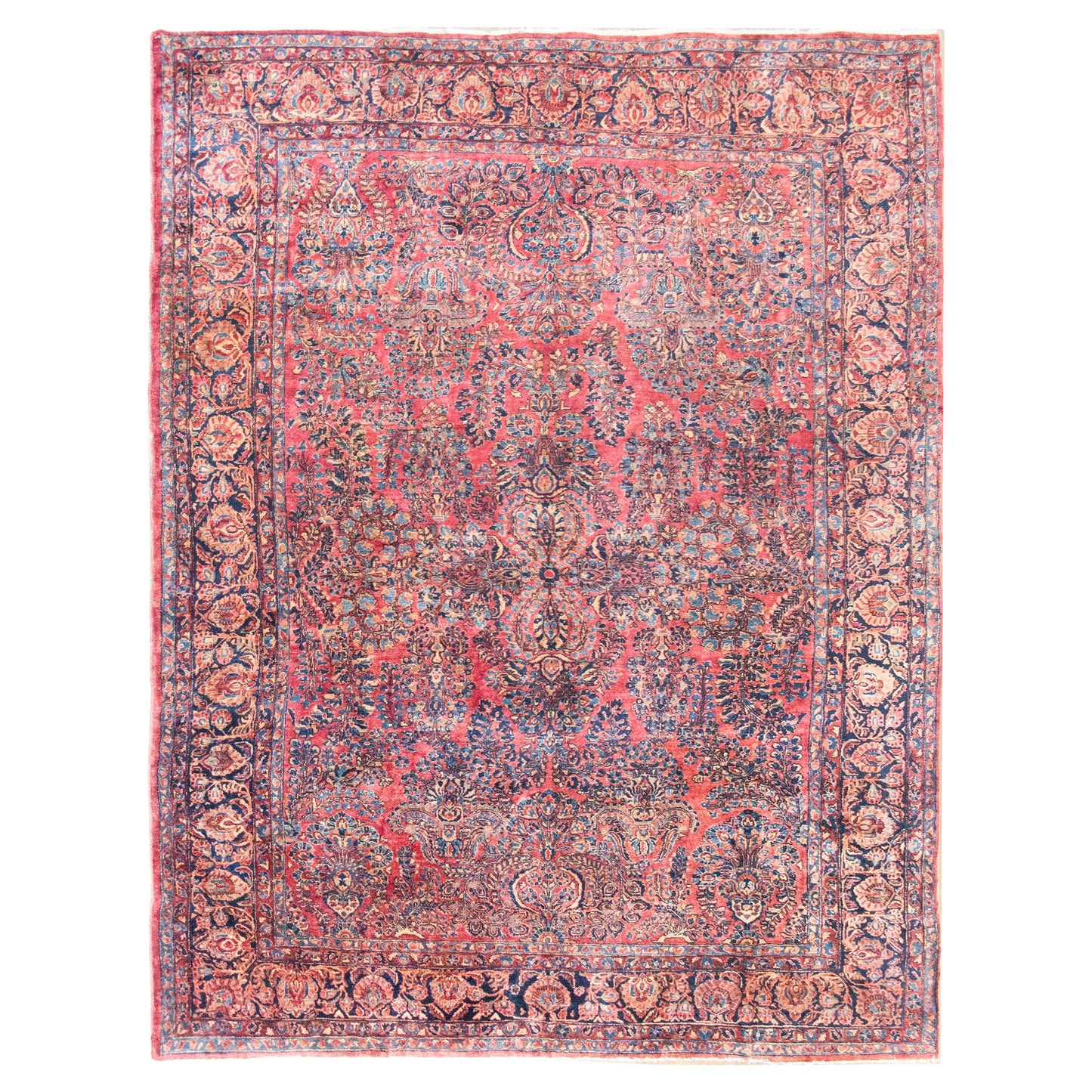 Early 20th Century Persian Sarouk Rug For Sale