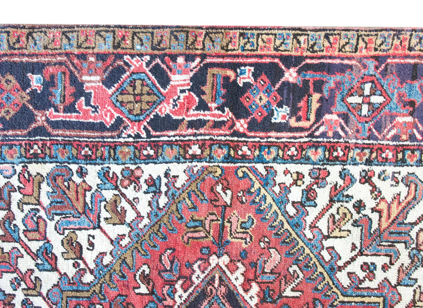 Early 20th Century Persian Heriz Rug