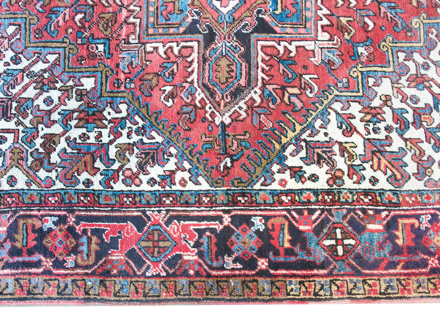 Early 20th Century Persian Heriz Rug
